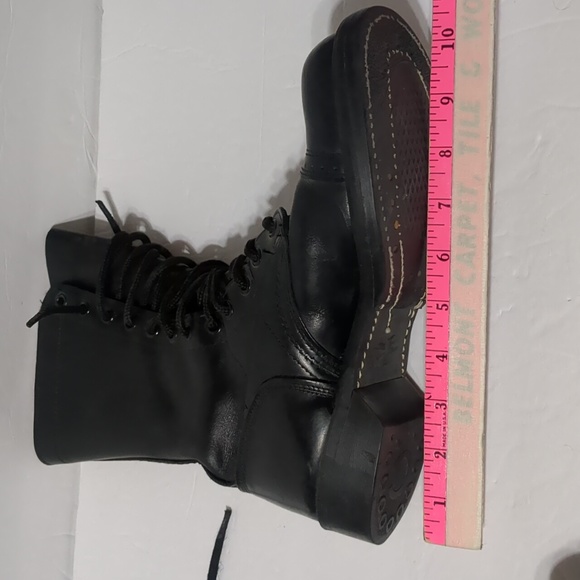 Vintage Corcoran Men Boots Size 7  Leather Military Combat Cap Toe Jump 1515 - Picture 12 of 12